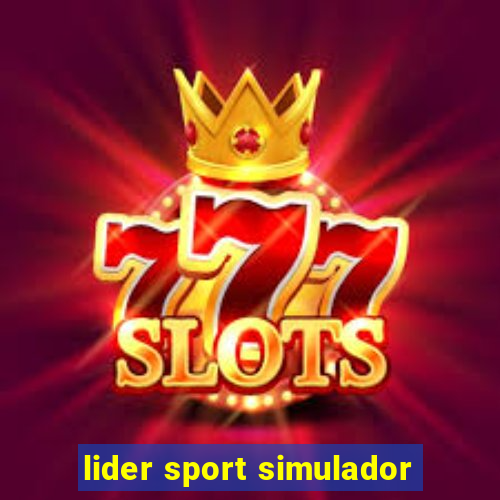 lider sport simulador